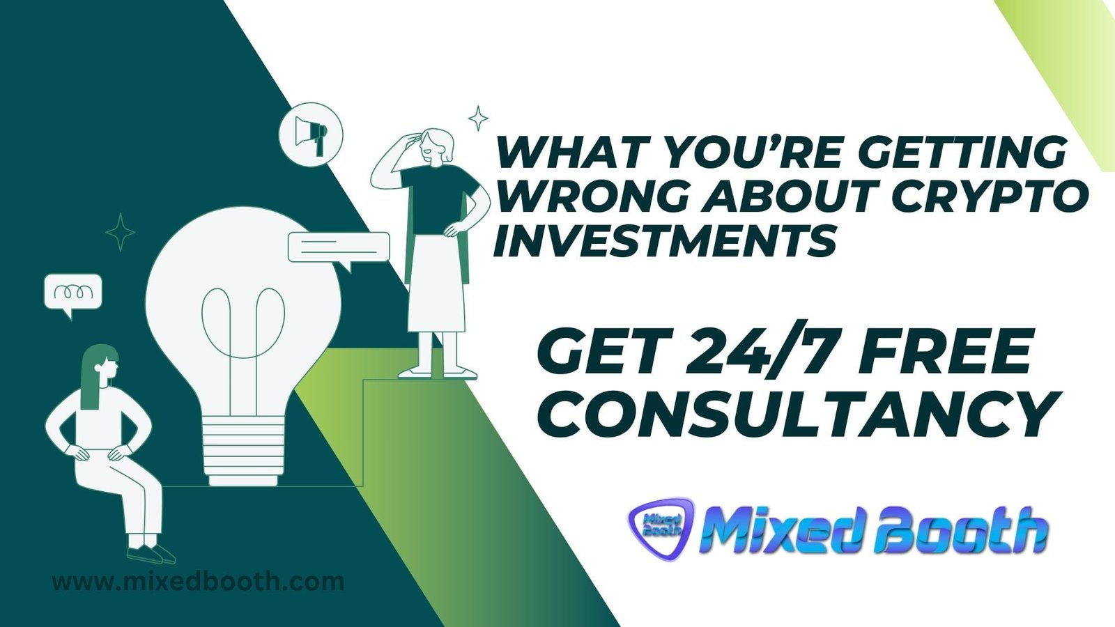 What You’re Getting Wrong About Crypto Investments. Get 24/7 Free Consultancy.